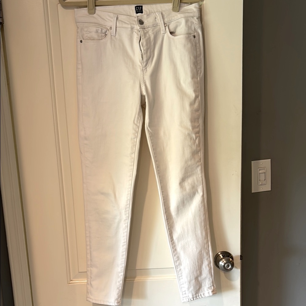 GAP White Skinny Jeans Classic Style
